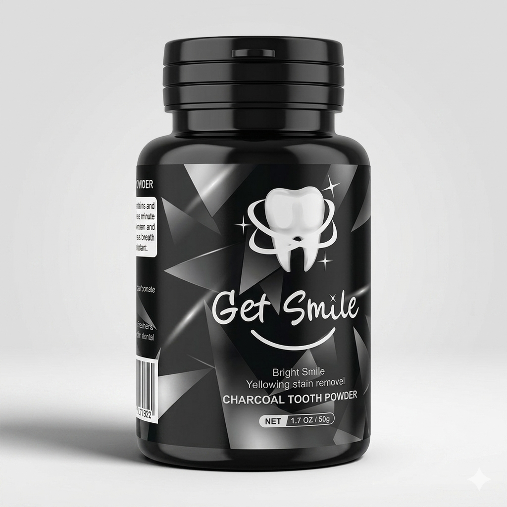Charcoal Tooth Powder - Get smile