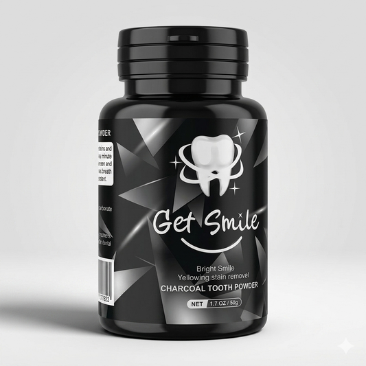 Charcoal Tooth Powder - Get smile